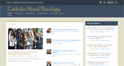 Desktop Screenshot of catholicmoraltheology.com