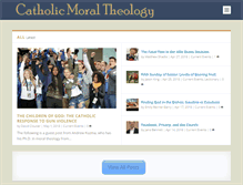 Tablet Screenshot of catholicmoraltheology.com